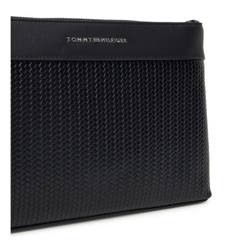 POCHETTE DA UOMO TOMMY HILFIGER NERA