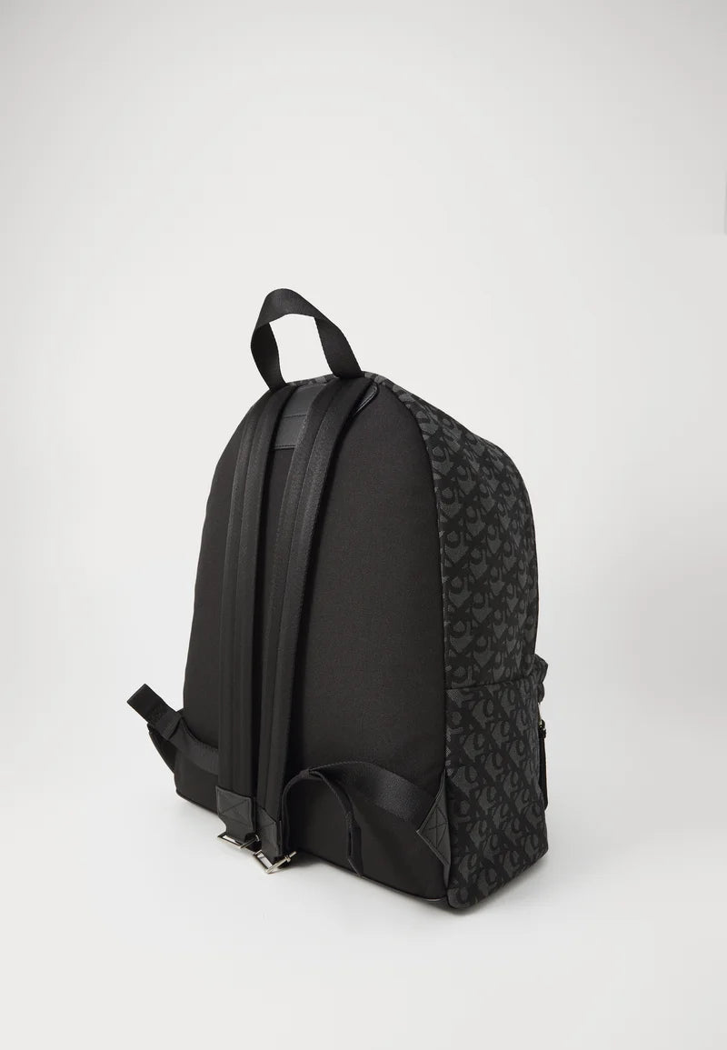 ZAINO CALVIN KLEIN LOGO ROUND RUCKSACK NERO