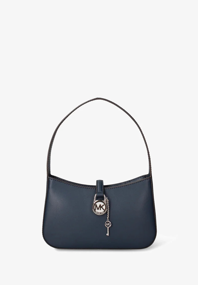 BORSA A TRACOLLA MICHAEL KORS BLU NOTTE LYRA