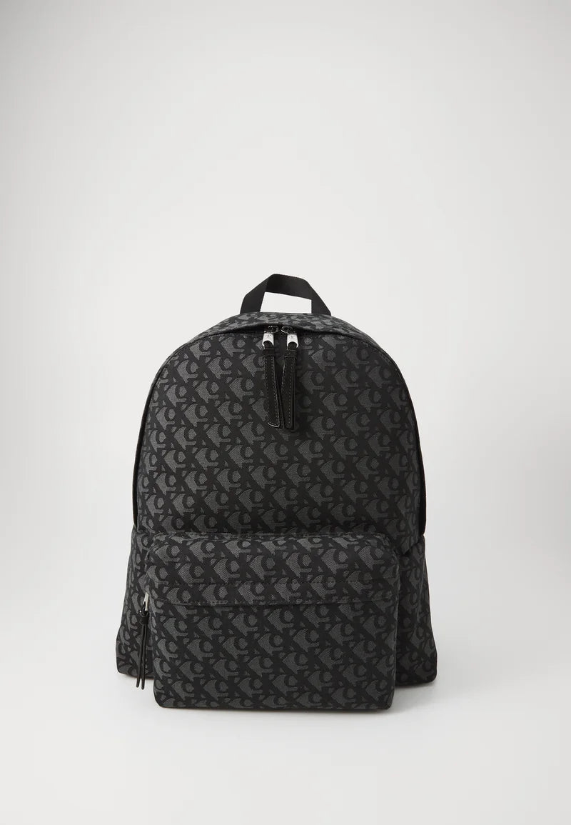 ZAINO CALVIN KLEIN LOGO ROUND RUCKSACK NERO