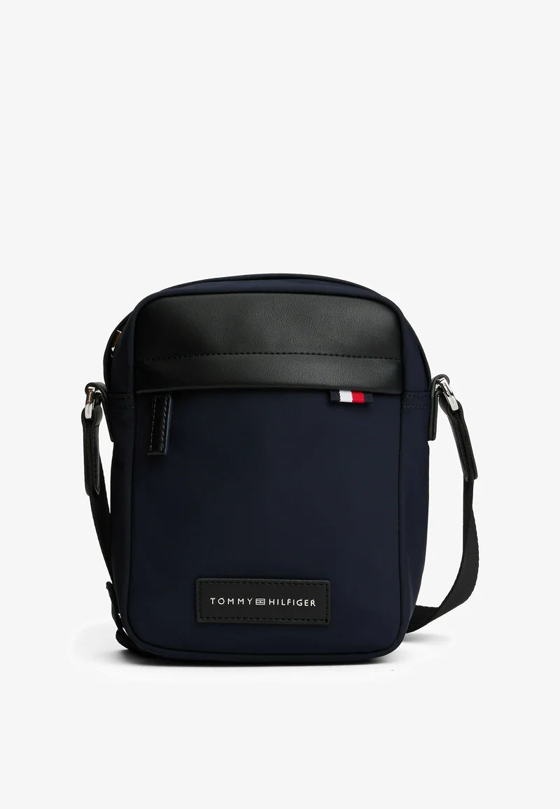 TOMMY HILFIGER BORSA A TRACOLLA BLU SPAZIO