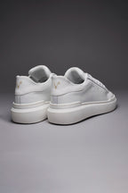 V2 SNEAKERS - VEGA WHITE PETRO SNEAKERS CON SUOLA ALTA