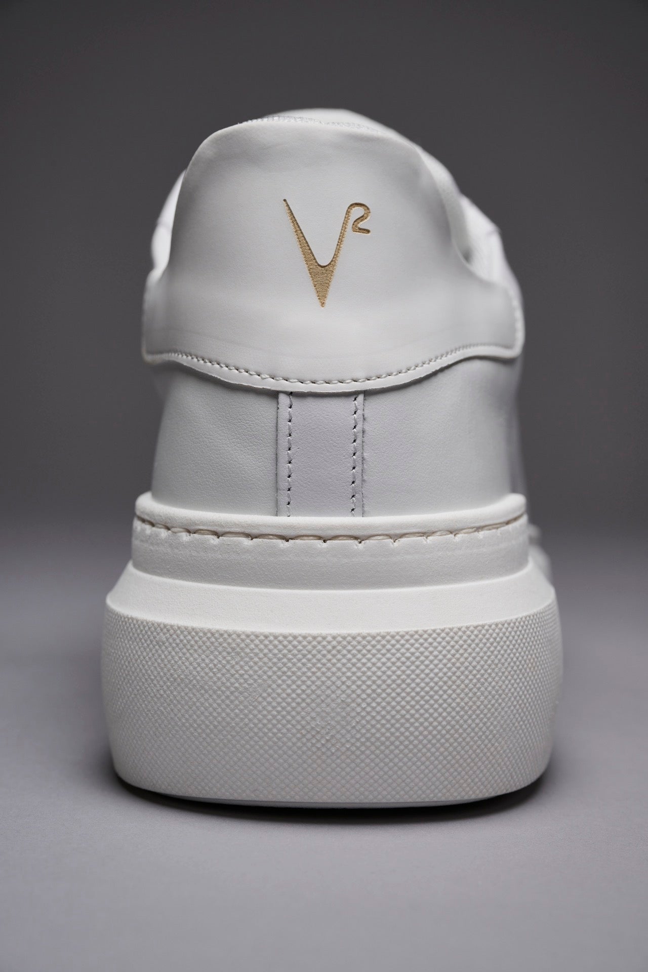 V2 SNEAKERS - VEGA WHITE PETRO SNEAKERS CON SUOLA ALTA