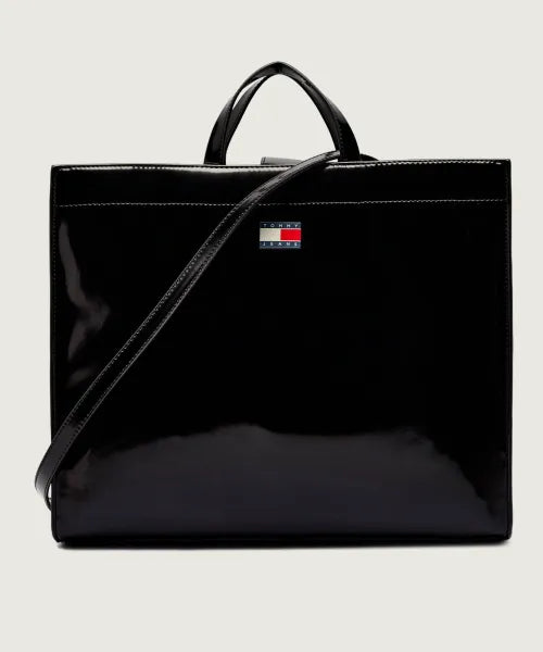 BORSA SHOPPER TOMMY JEANS COLORE NERO MUST TOTE