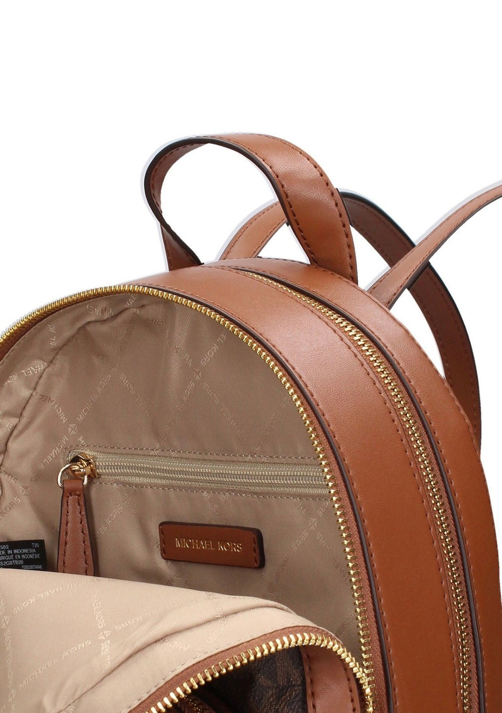 ZAINO MICHEAL KORS JAYCEE MD ZIP MARRONE