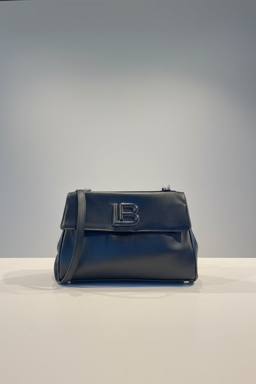 BORSA LAURA BIAGIOTTI IN PELLE NERA MODELLO CLASS