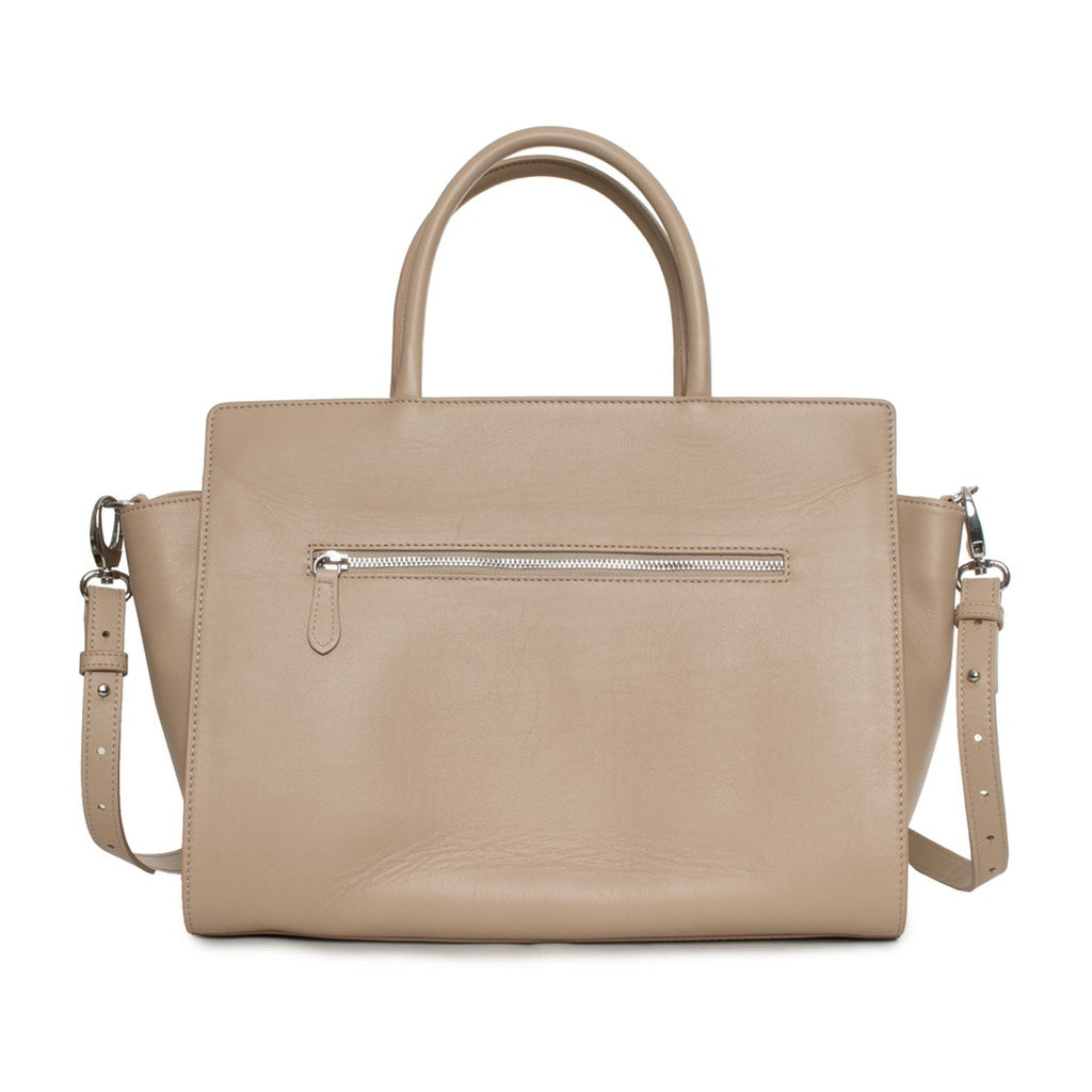 lamarthe borsa a spalla rosa in pelle made in italy