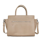 lamarthe borsa a spalla rosa in pelle made in italy