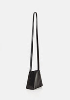 borsa mini Calvin Klein Refined Sculpt lucida nera