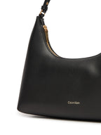 CALVIN KLEIN BORSETTAFIOL LOGO SHOULDER NERA