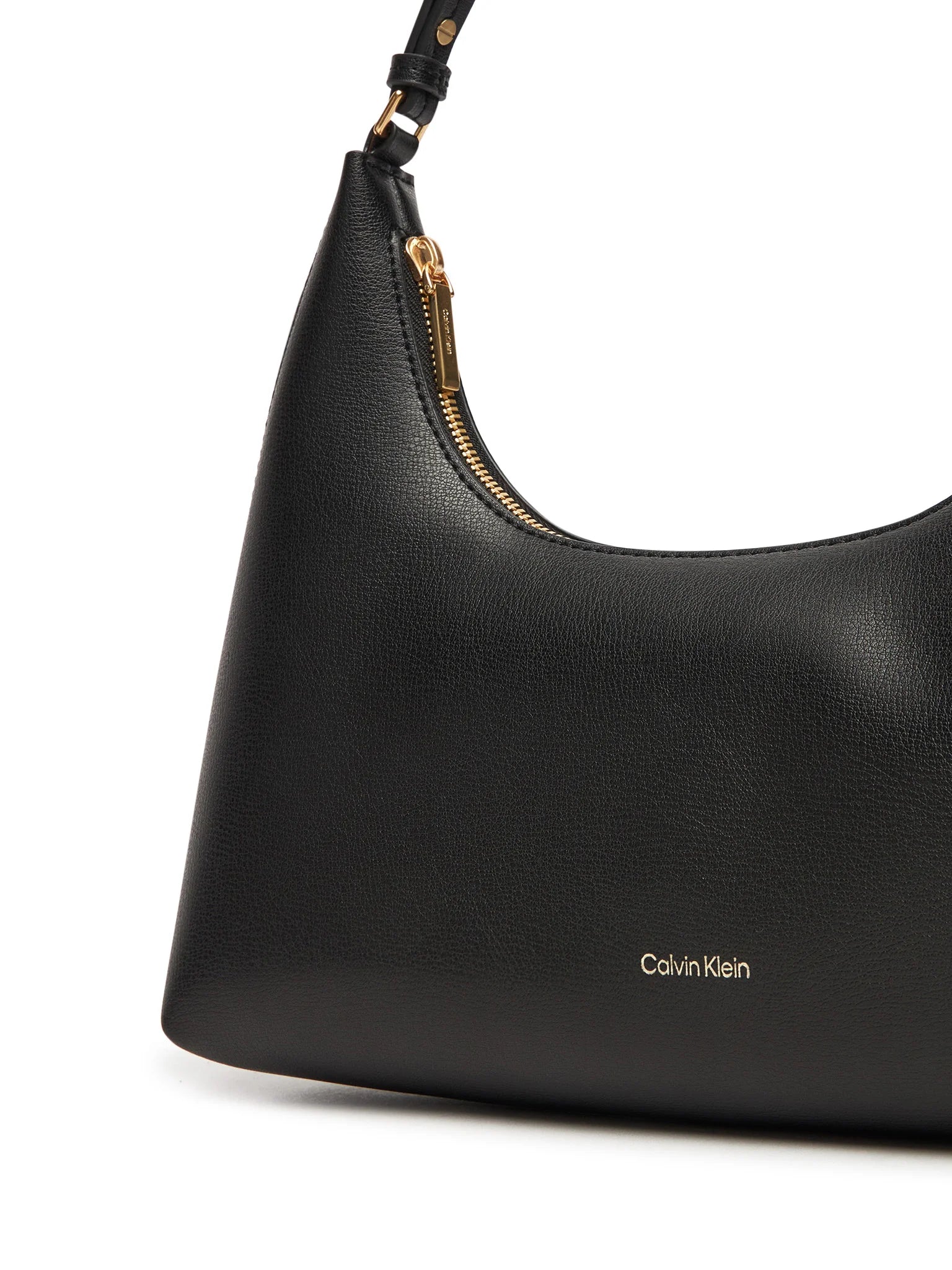 CALVIN KLEIN BORSETTA FIORE LOGO A TRACOLLA NERA