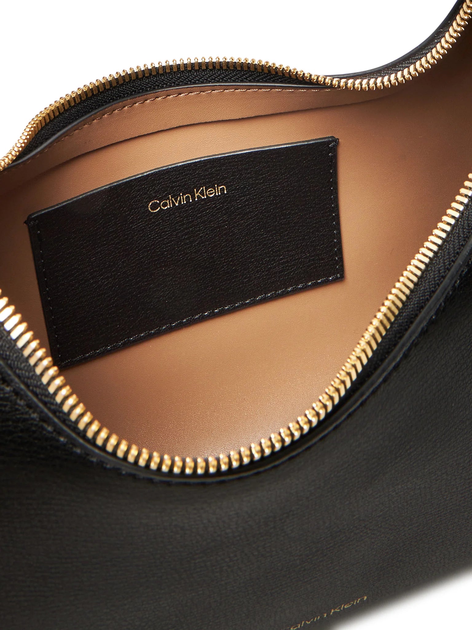 CALVIN KLEIN BORSETTA FIORE LOGO A TRACOLLA NERA