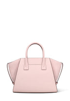 MICHAEL KORS BORSA A MANO ROSA CON LUGO MK SUI LATI