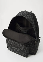 ZAINO CALVIN KLEIN LOGO ROUND RUCKSACK NERO