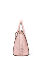 MICHAEL KORS BORSA A MANO ROSA CON LUGO MK SUI LATI